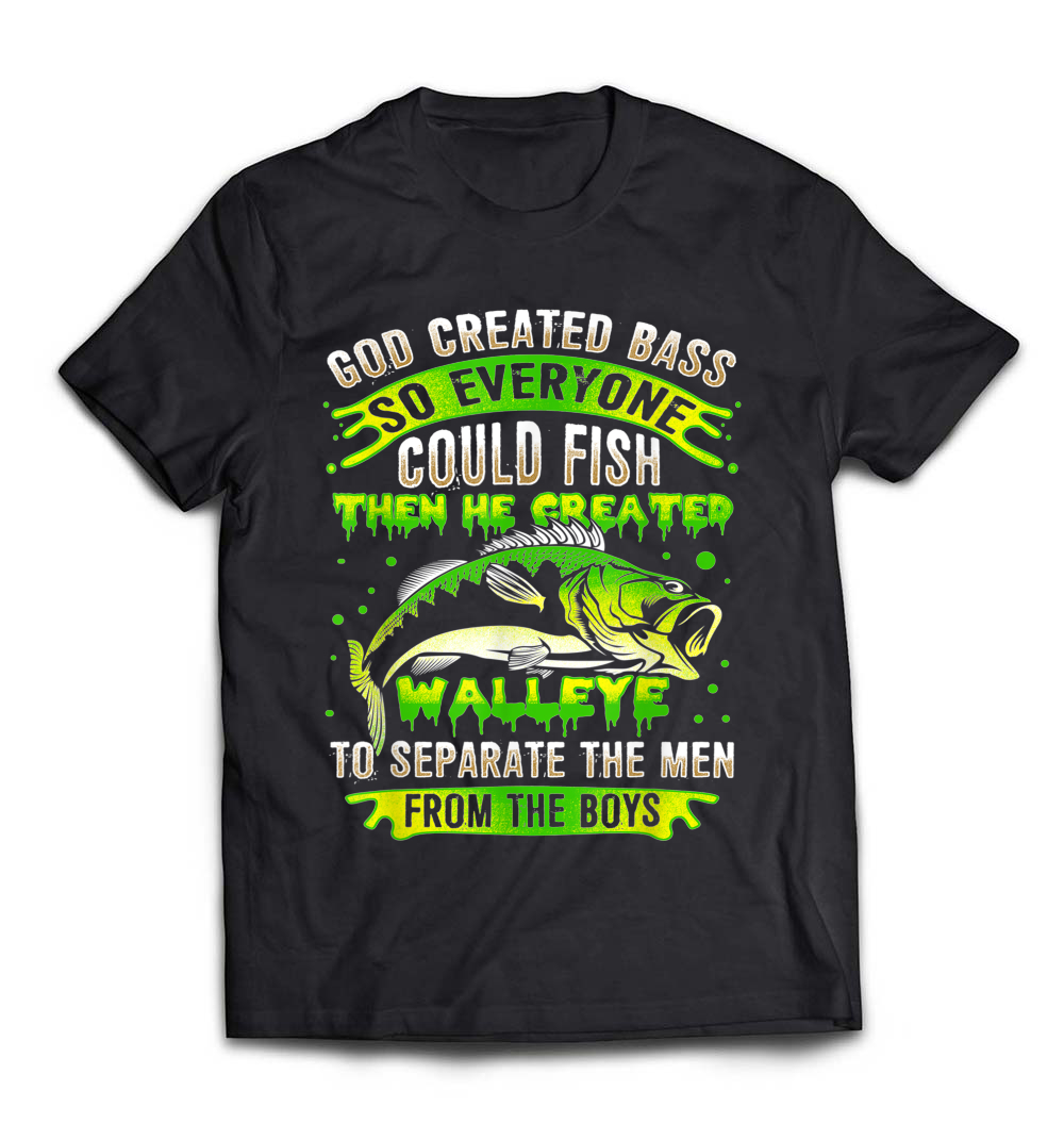 Funny Walleye Fishing T-Shirt: A Hilarious Gift for Anglers